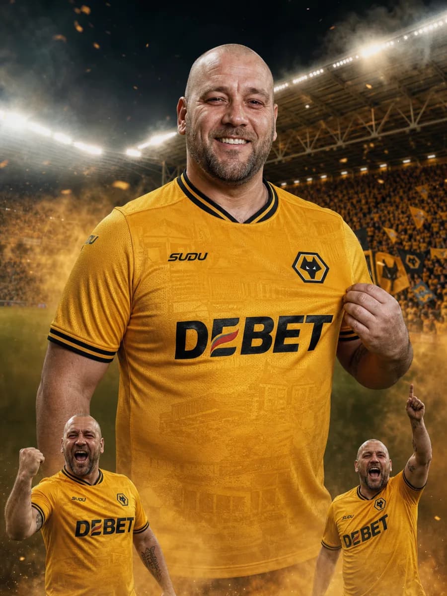 Wolves fan celebration poster