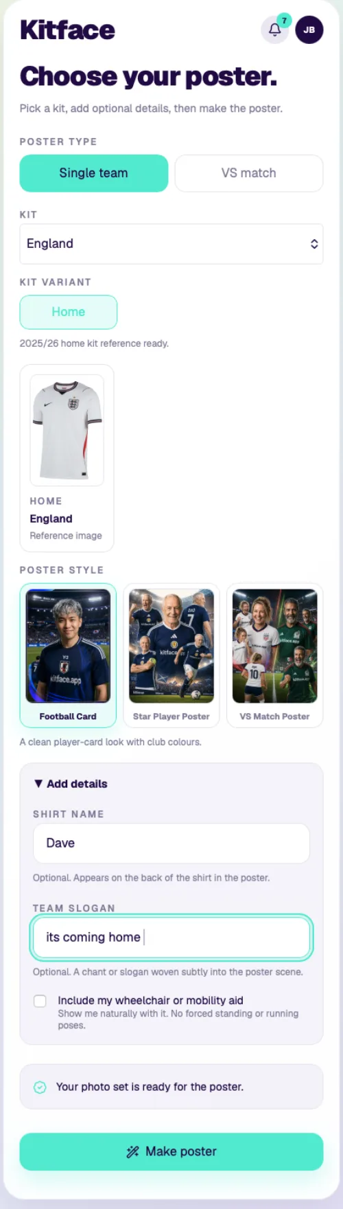 Kitface app — Snap a photo